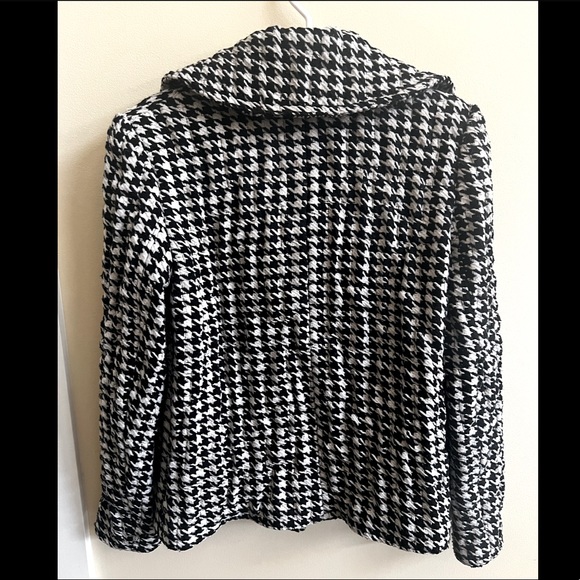 Jones New York Collection Black and White Blazer Jacket - Picture 3 of 6